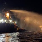 Navio de ajuda humanitária para Gaza é bombardeado…