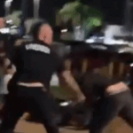 Vídeo: Segurança do Vasco agride torcedor em protesto