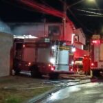 Incêndio causa explosão em depósito de laticínios em Campo Grande